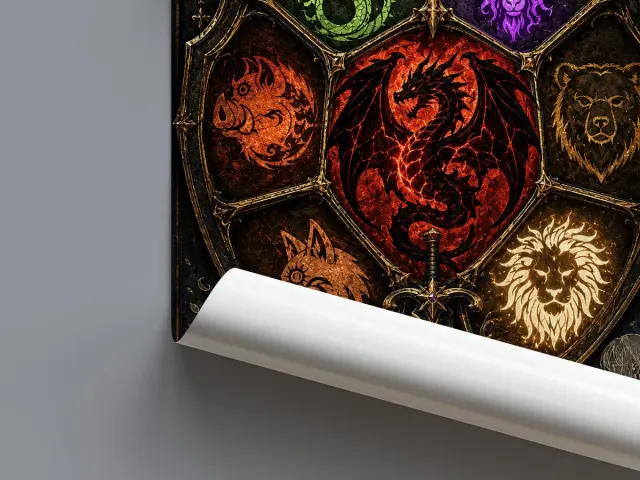 The Seven Deadly Sins — Heraldry | Anime Poster