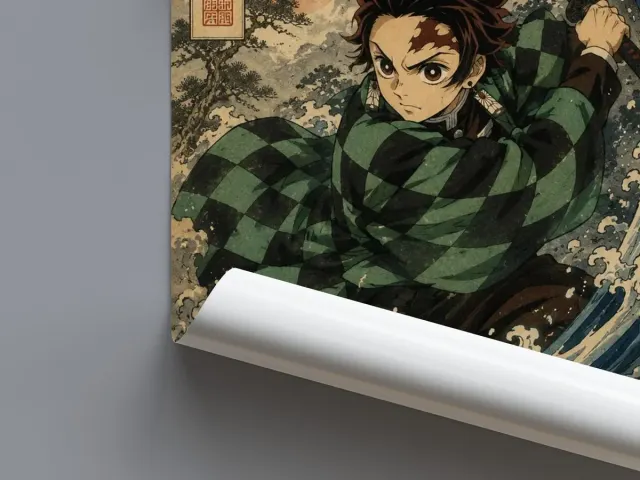 Tanjiro Kamado Demon Slayer Poster