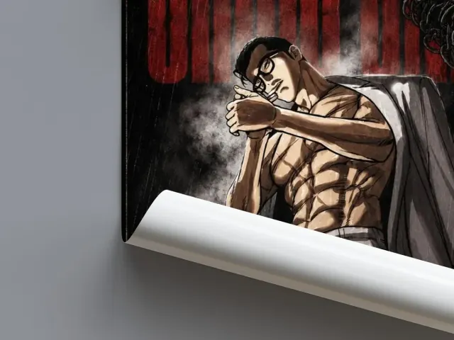 Daniel Park Lookism Poster – DG Anime Wall Art | Dark Webtoon