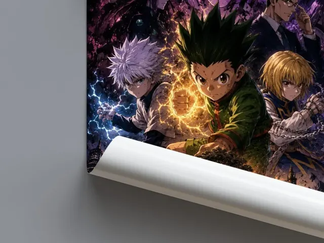 Hunter x Hunter — Nen Masters | Anime Poster