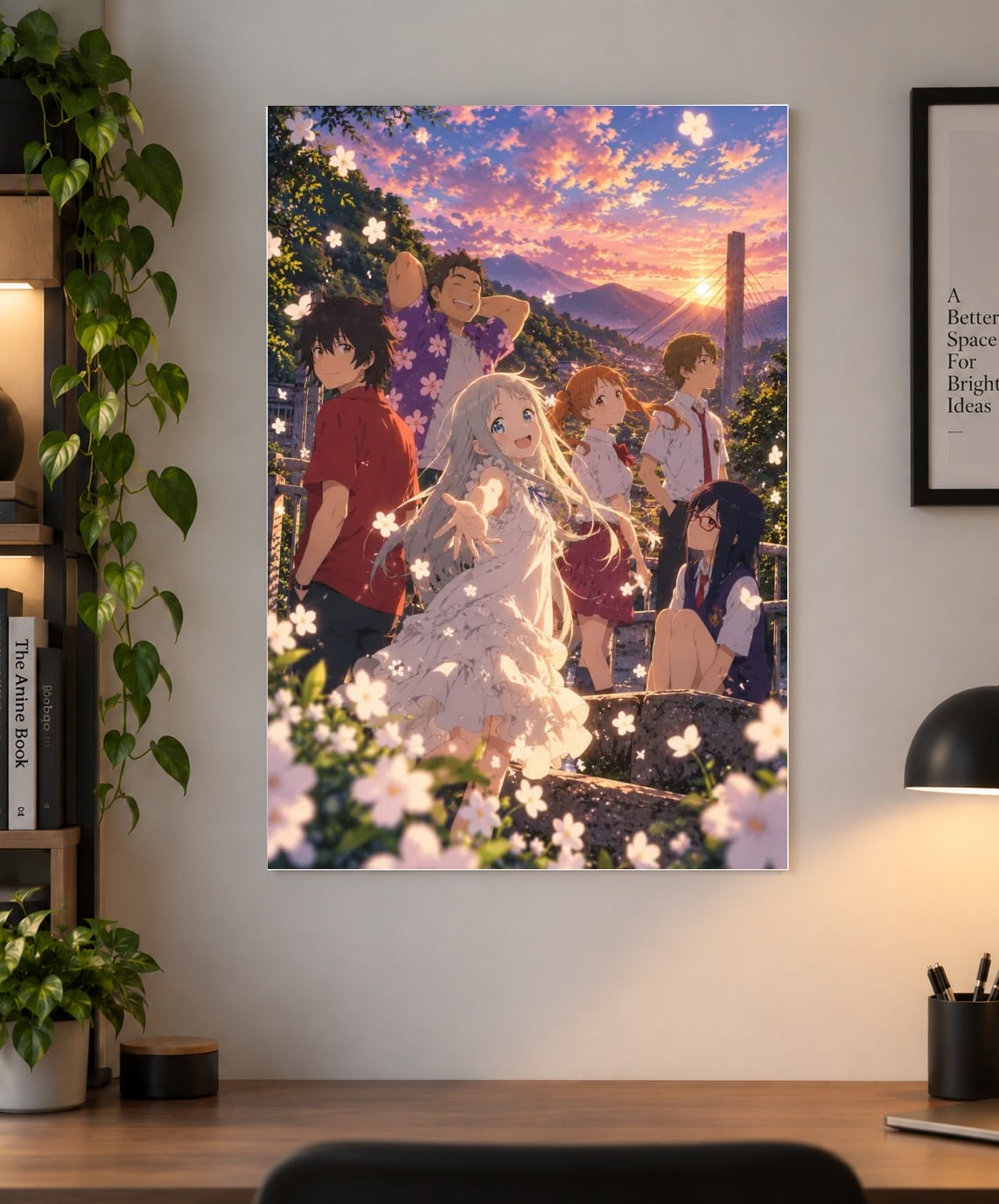 Anohana Anime Poster – Menma & The Lost Summer