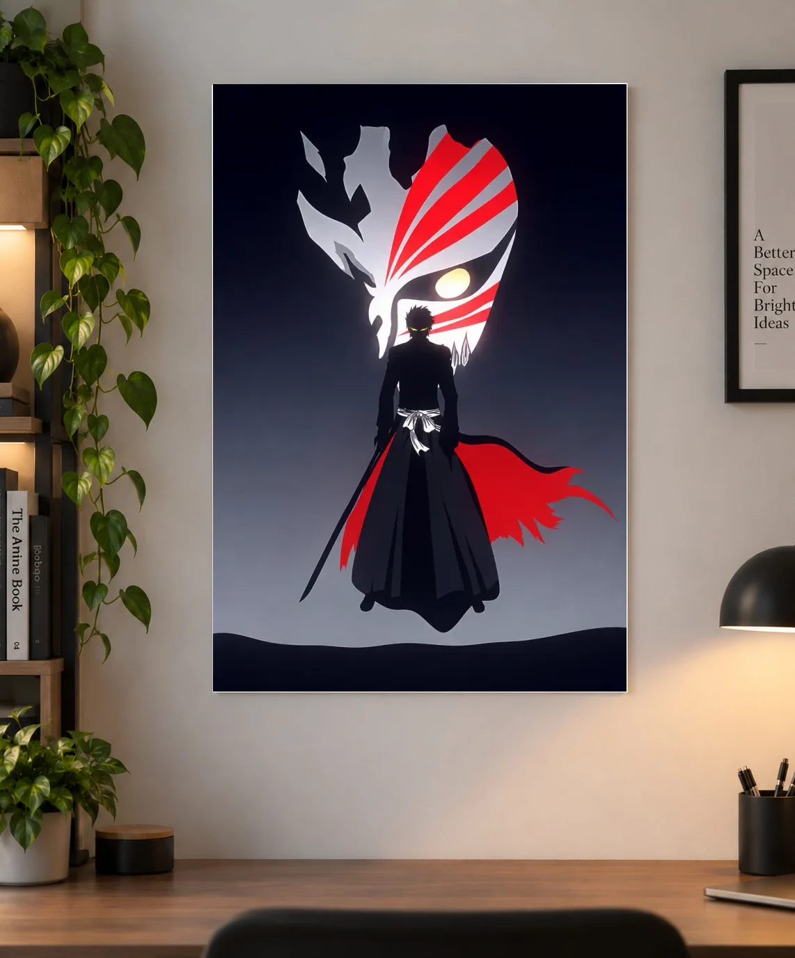 Ichigo  Hollow Mask – Bleach Anime Poster