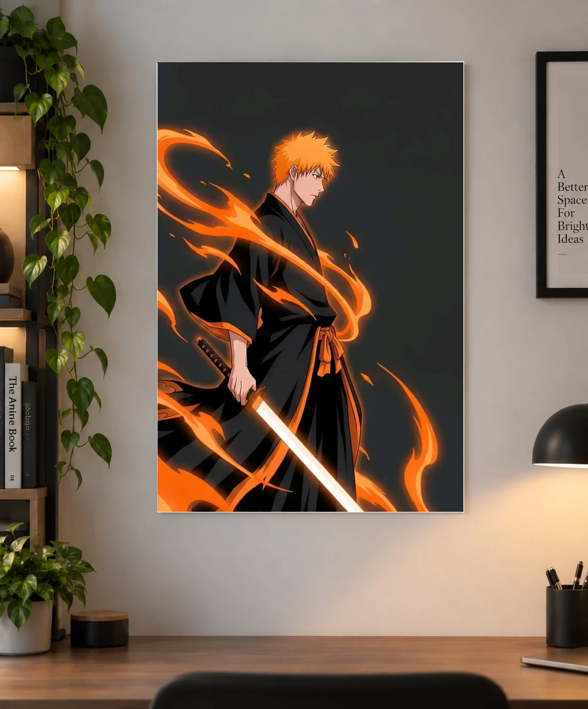 Ichigo Kurosaki Bleach Anime Poster | Cinematic Wall Art