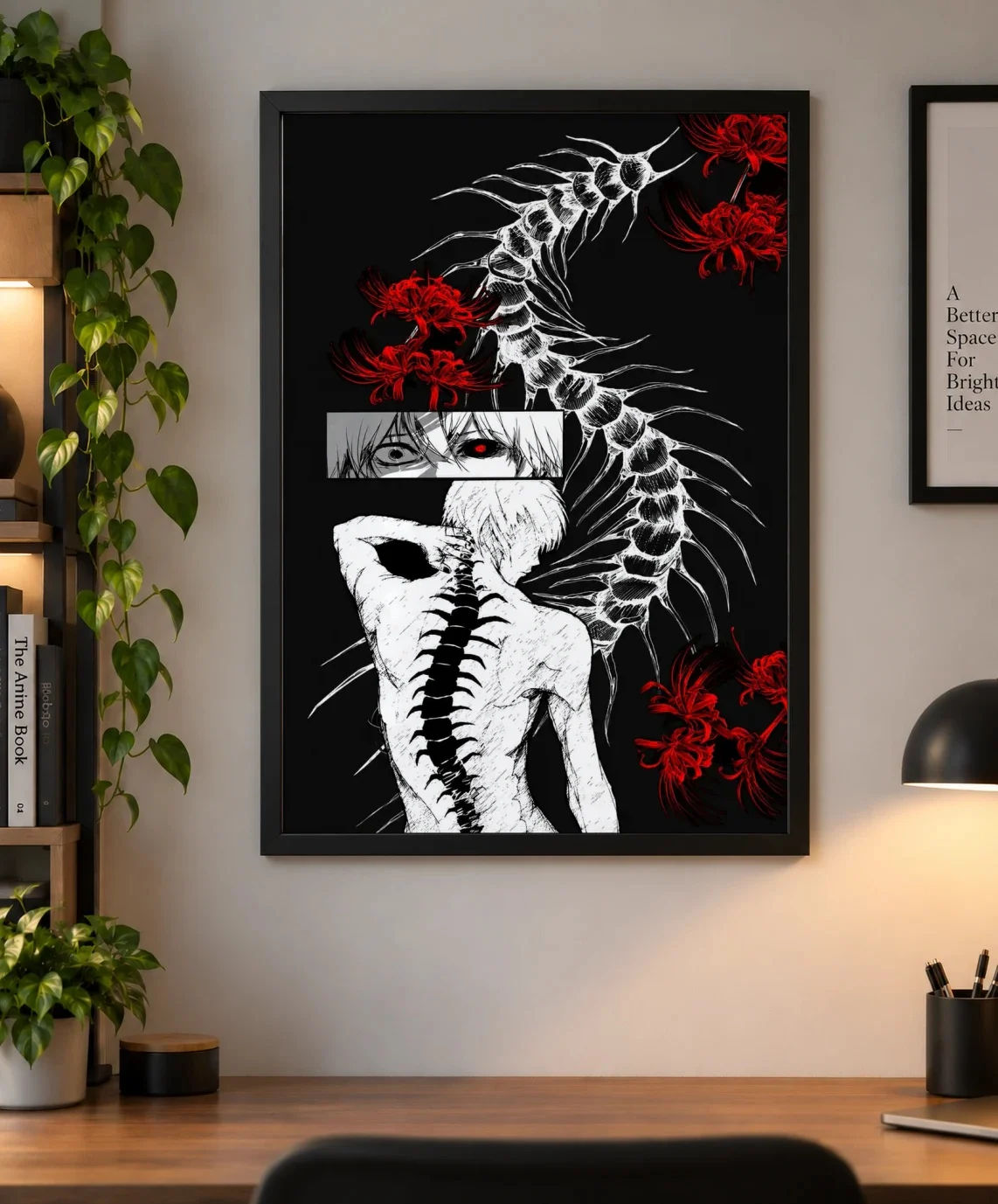 Ken Kaneki Centipede Anime Poster | Tokyo Ghoul – Shinra