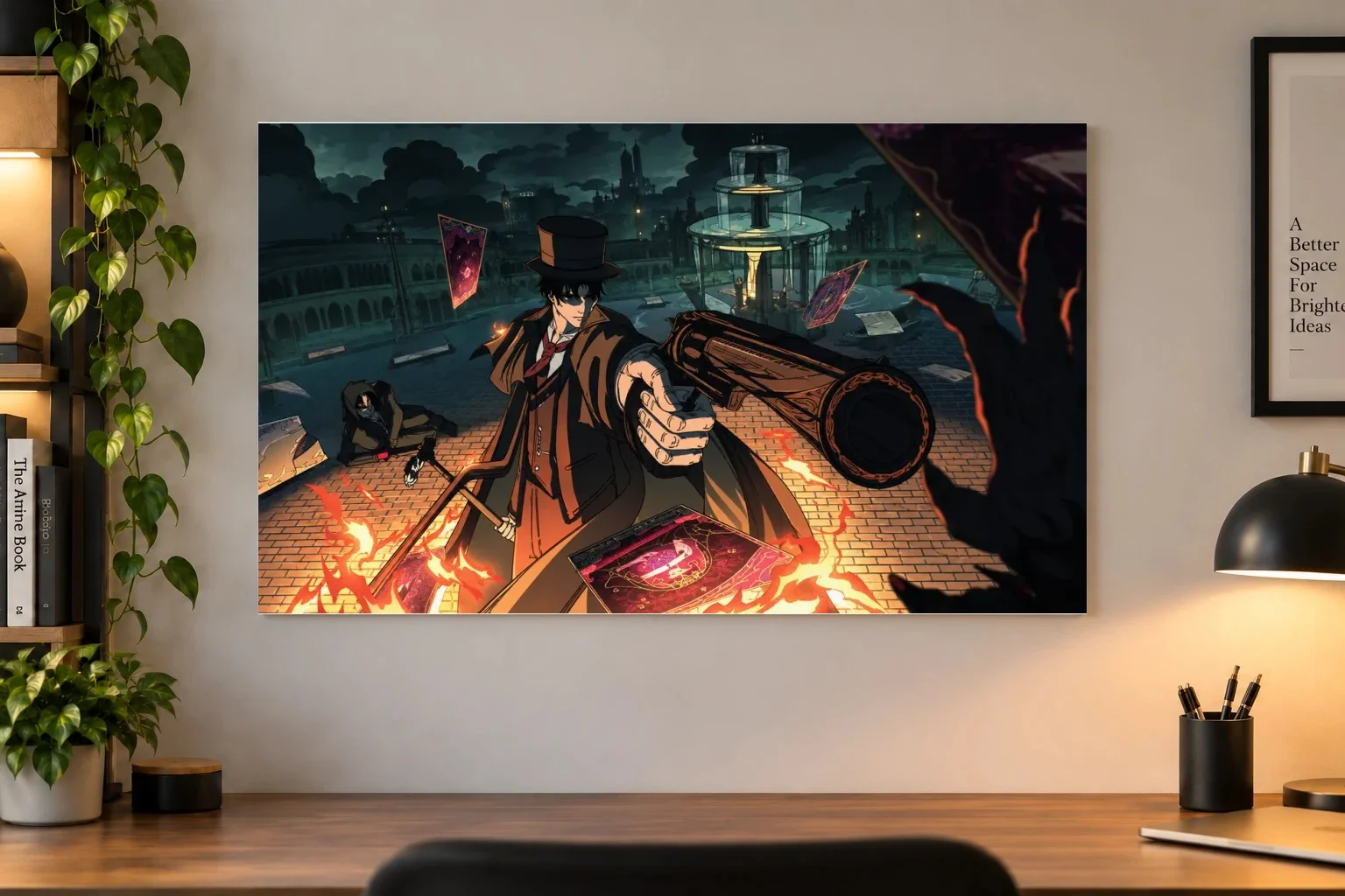 Lord of Mysteries Anime Poster – Victorian Occult Dark Fantasy Art