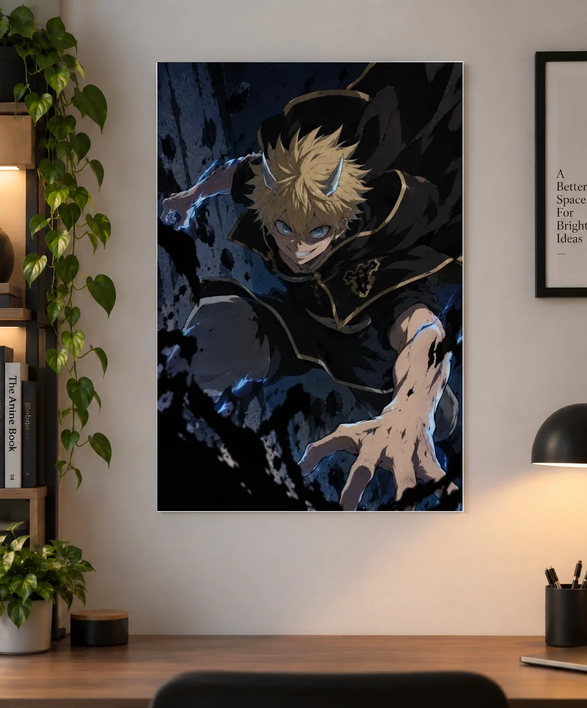 Luck Voltia Black Clover Anime Poster