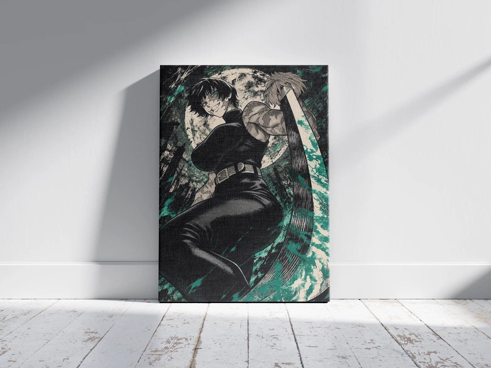 Maki Zen'in Dark Manga Poster | Jujutsu Kaisen