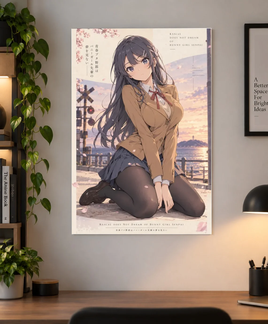 Rascal Does Not Dream of Bunny Girl Senpai — Mai Sakurajima Anime Poster