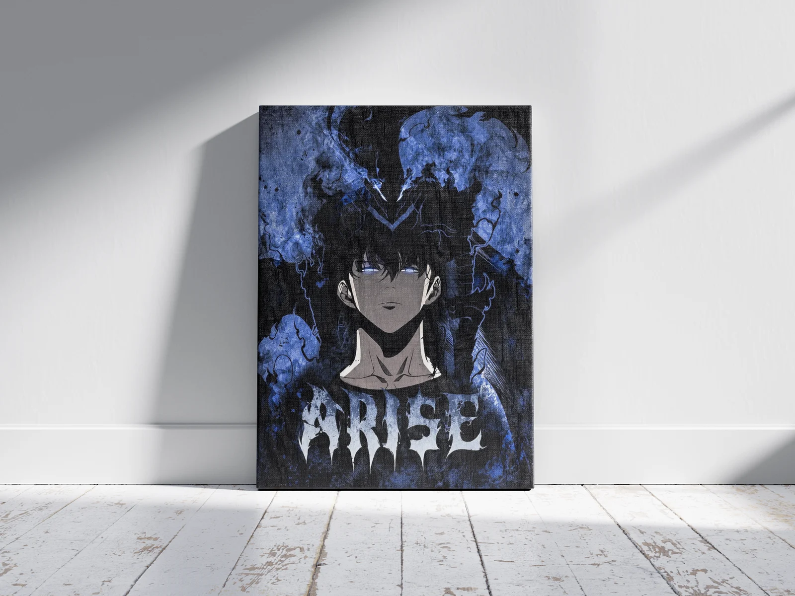 Sung Jinwoo Arise Poster – Solo Leveling Anime Wall Art