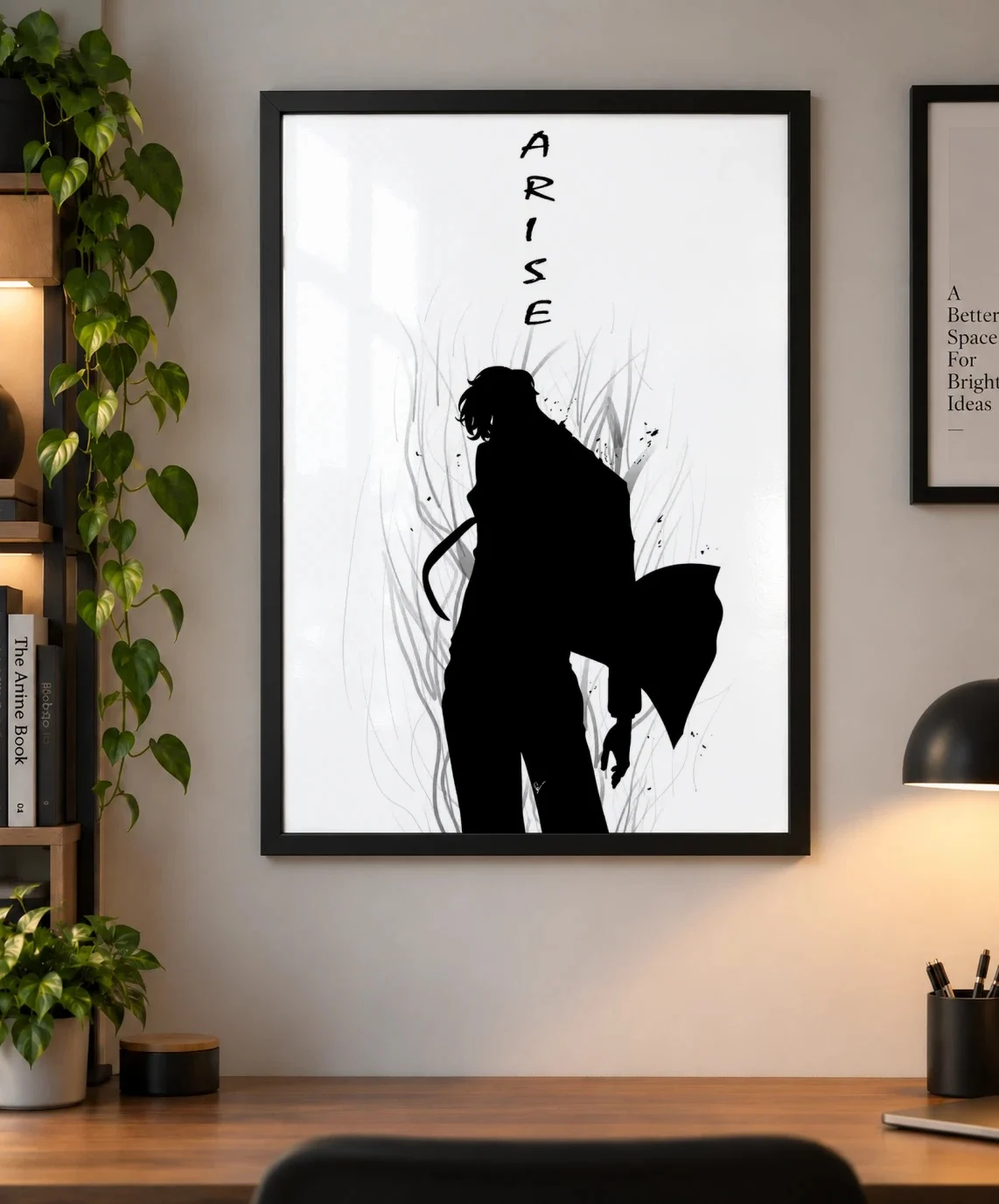 Sung Jinwoo Arise Poster – Solo Leveling Anime Wall Art | Shinra