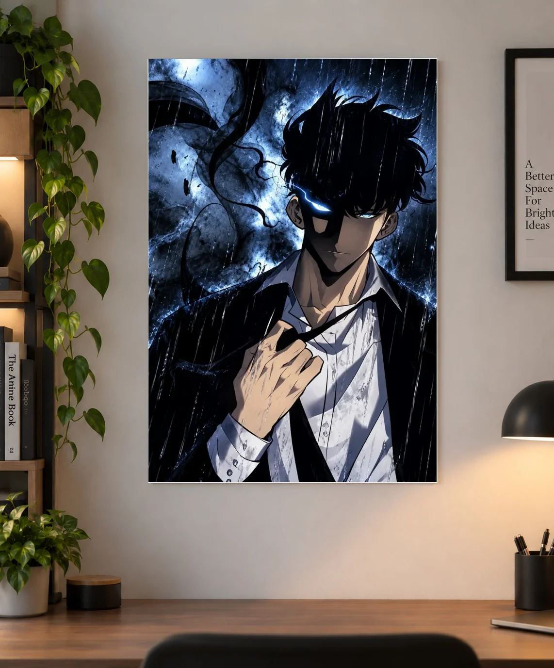 Sung Jinwoo anime poster
