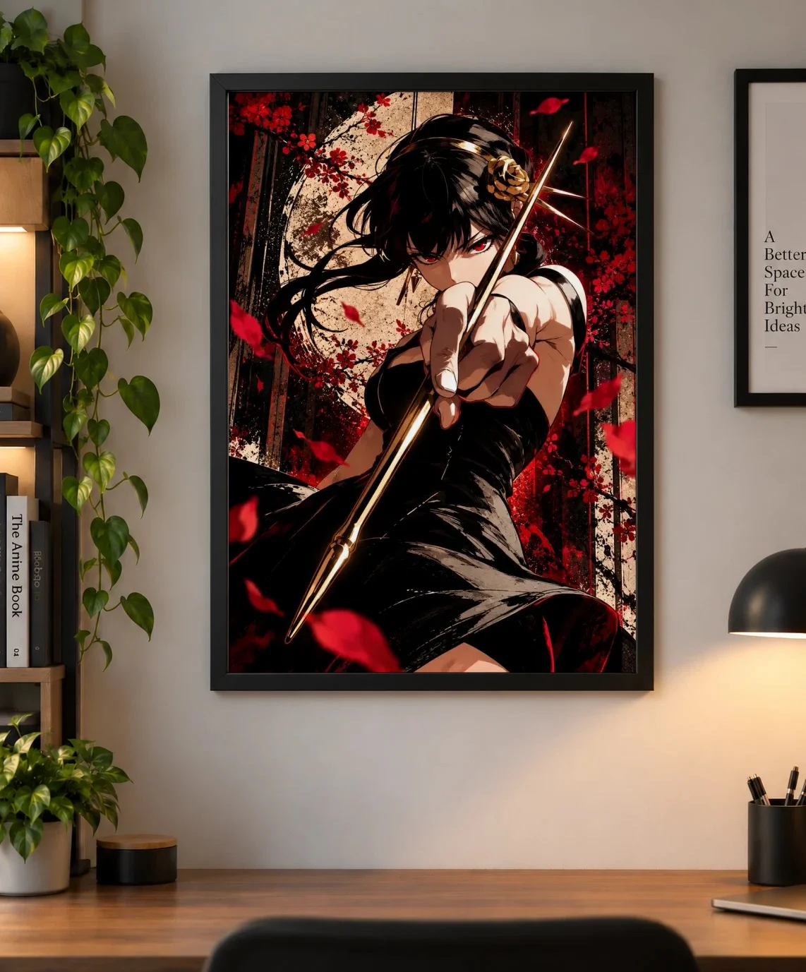 Yor Forger Assassin Poster – Spy x Family Anime Wall Art | Shinra