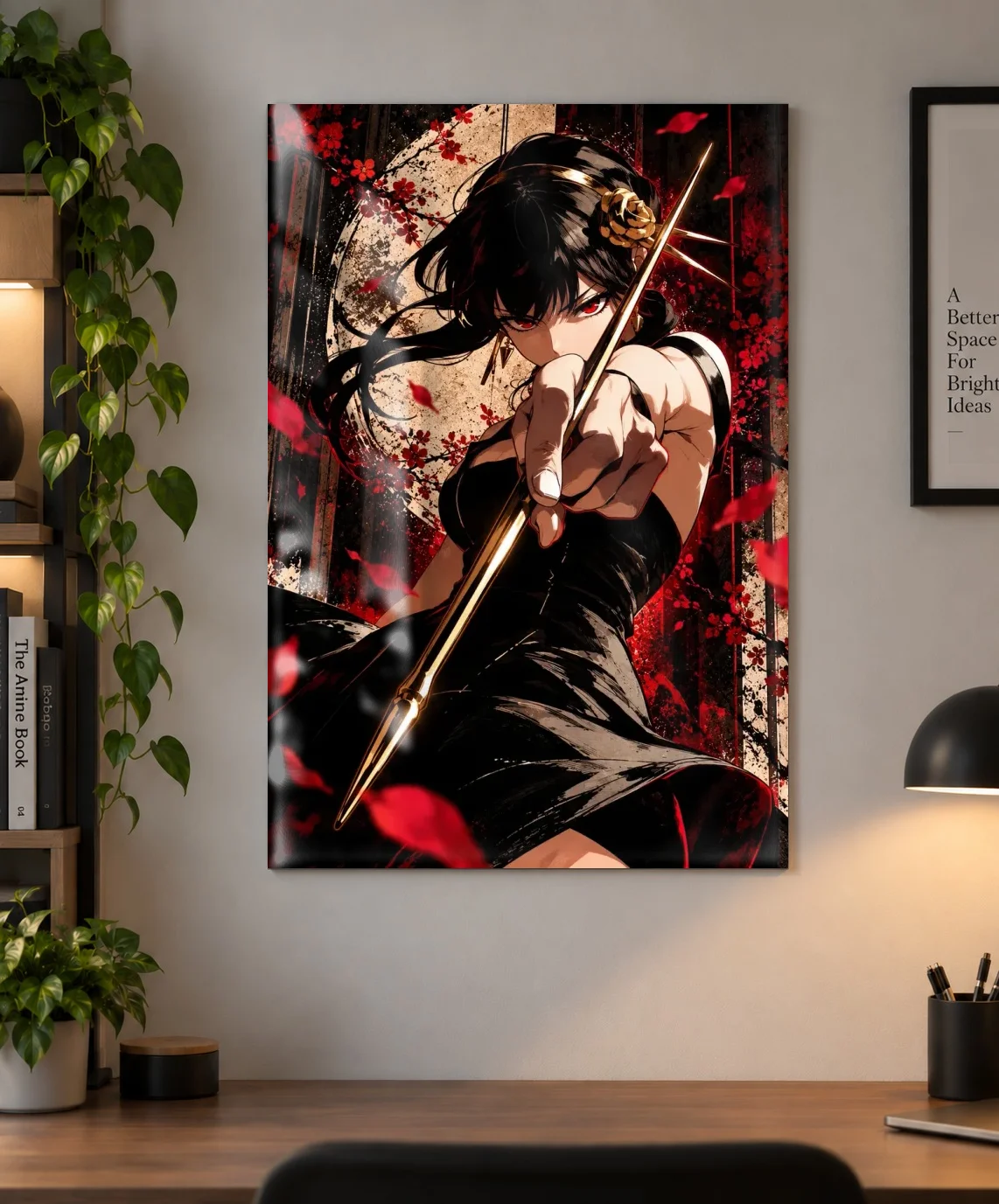 Yor Forger Assassin Poster – Spy x Family Anime Wall Art | Shinra