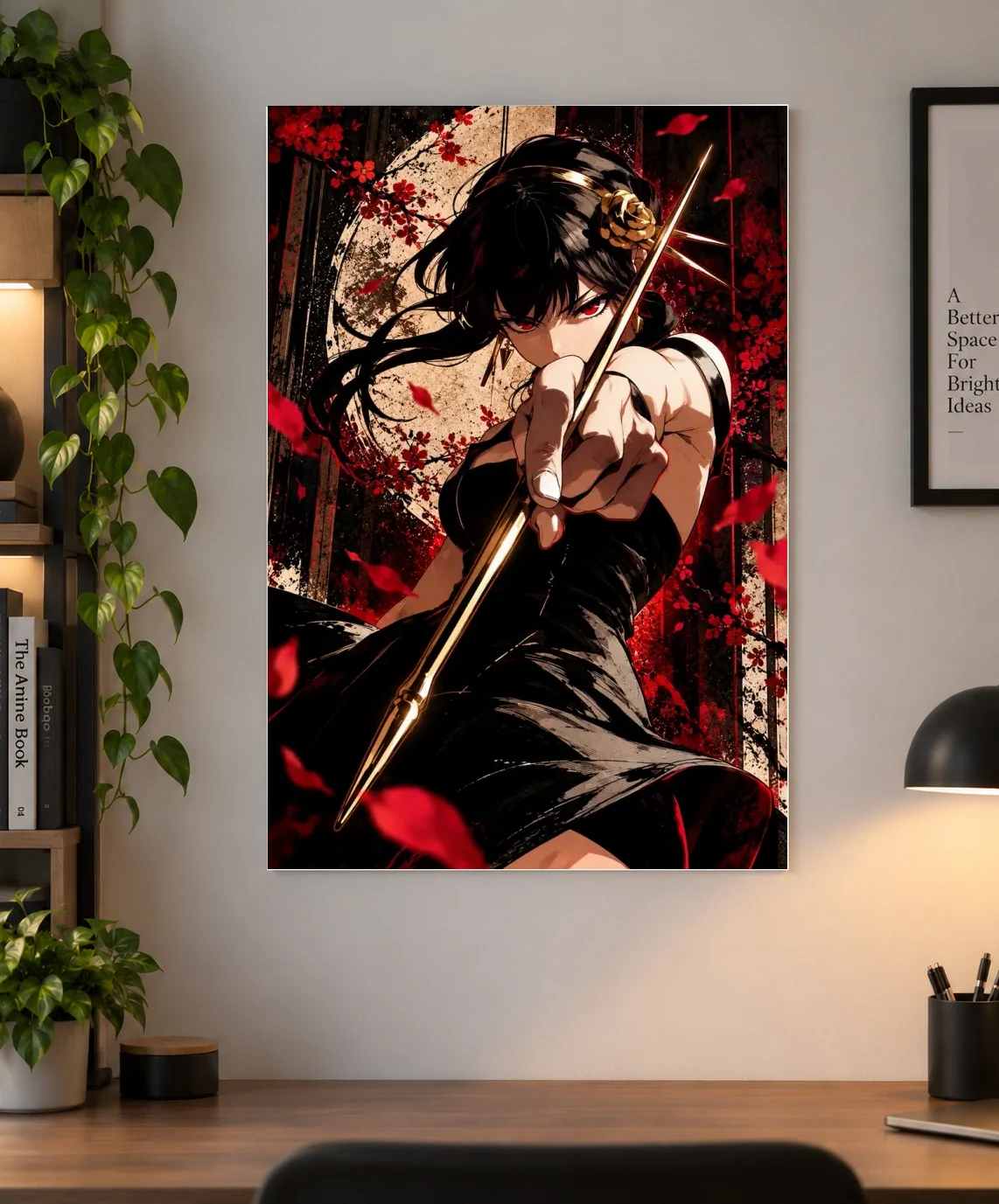 Yor Forger Assassin Poster – Spy x Family Anime Wall Art | Shinra