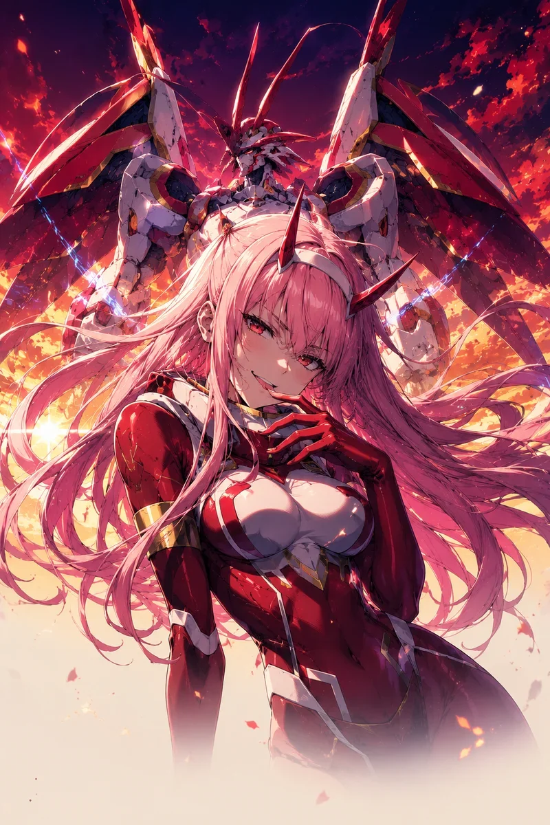 Darling in the Franxx — Guardian & Pilot | Anime Poster on a wall, Paper Poster, 12×18