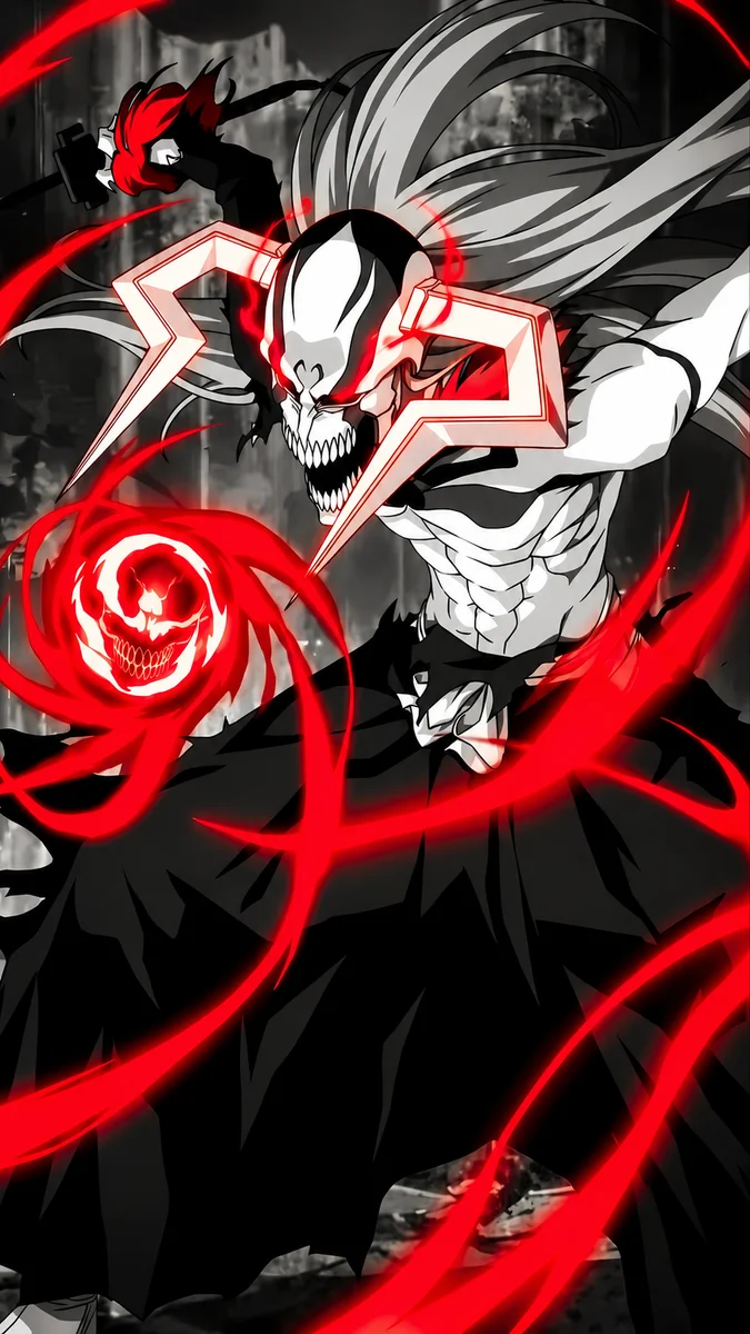 Vasto Lorde Ichigo Hollow Form Poster – Bleach Anime