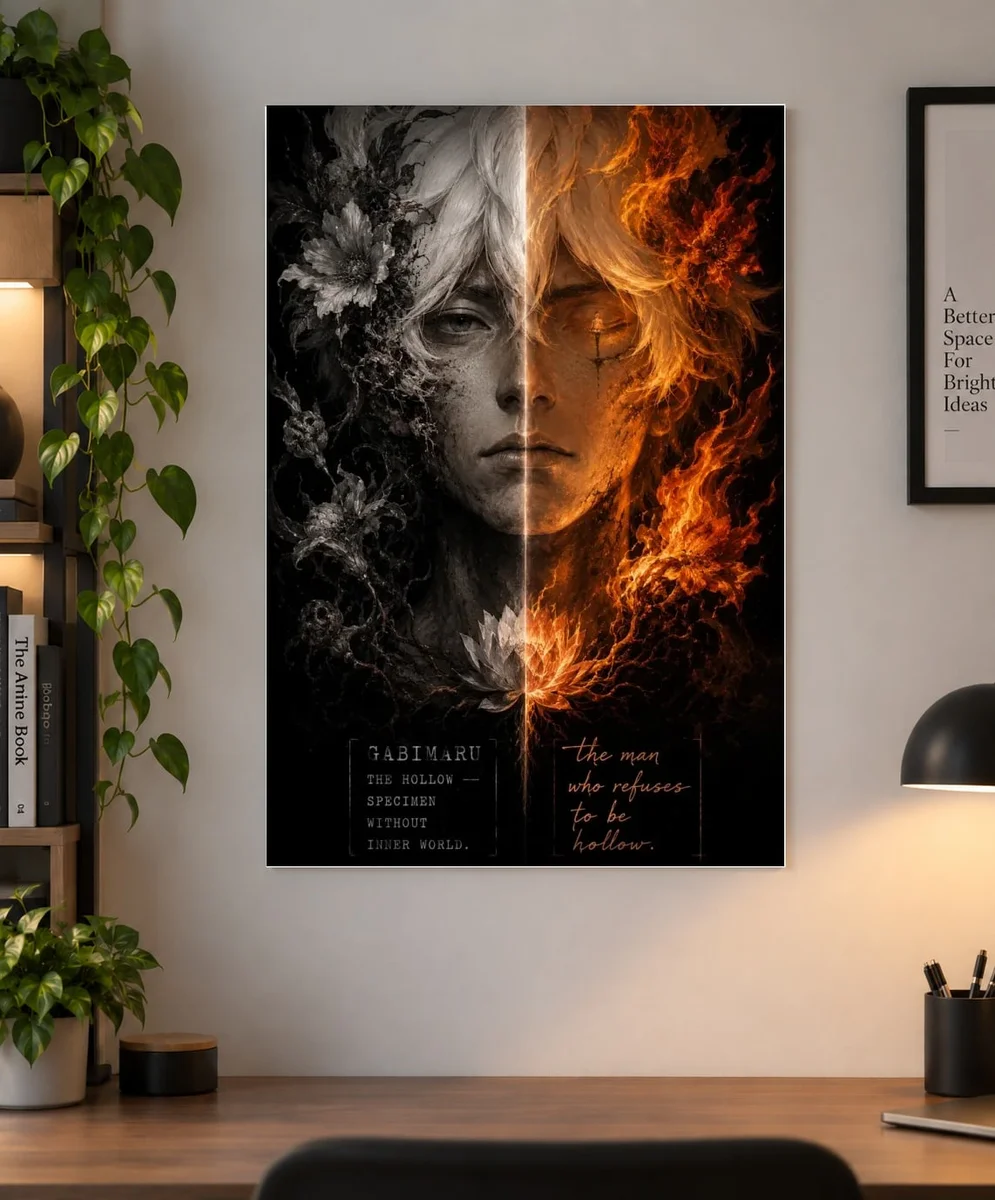 Hell's Paradise — Divided by Fire | Anime Poster