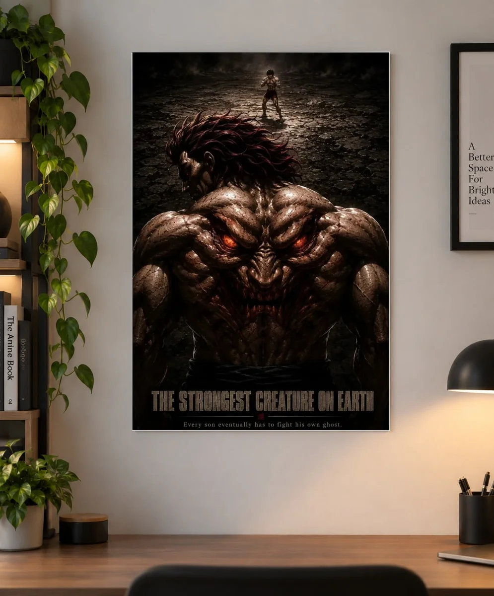 Yujiro Hanma — Strongest Creature on Earth | Baki Poster