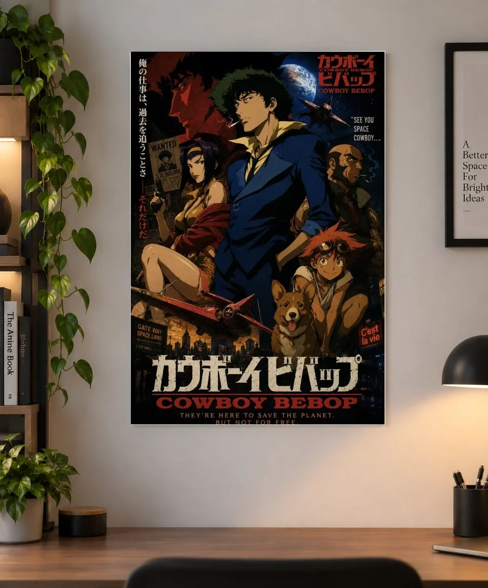 Cowboy Bebop — Galactic Bounty Hunters | Anime Poster
