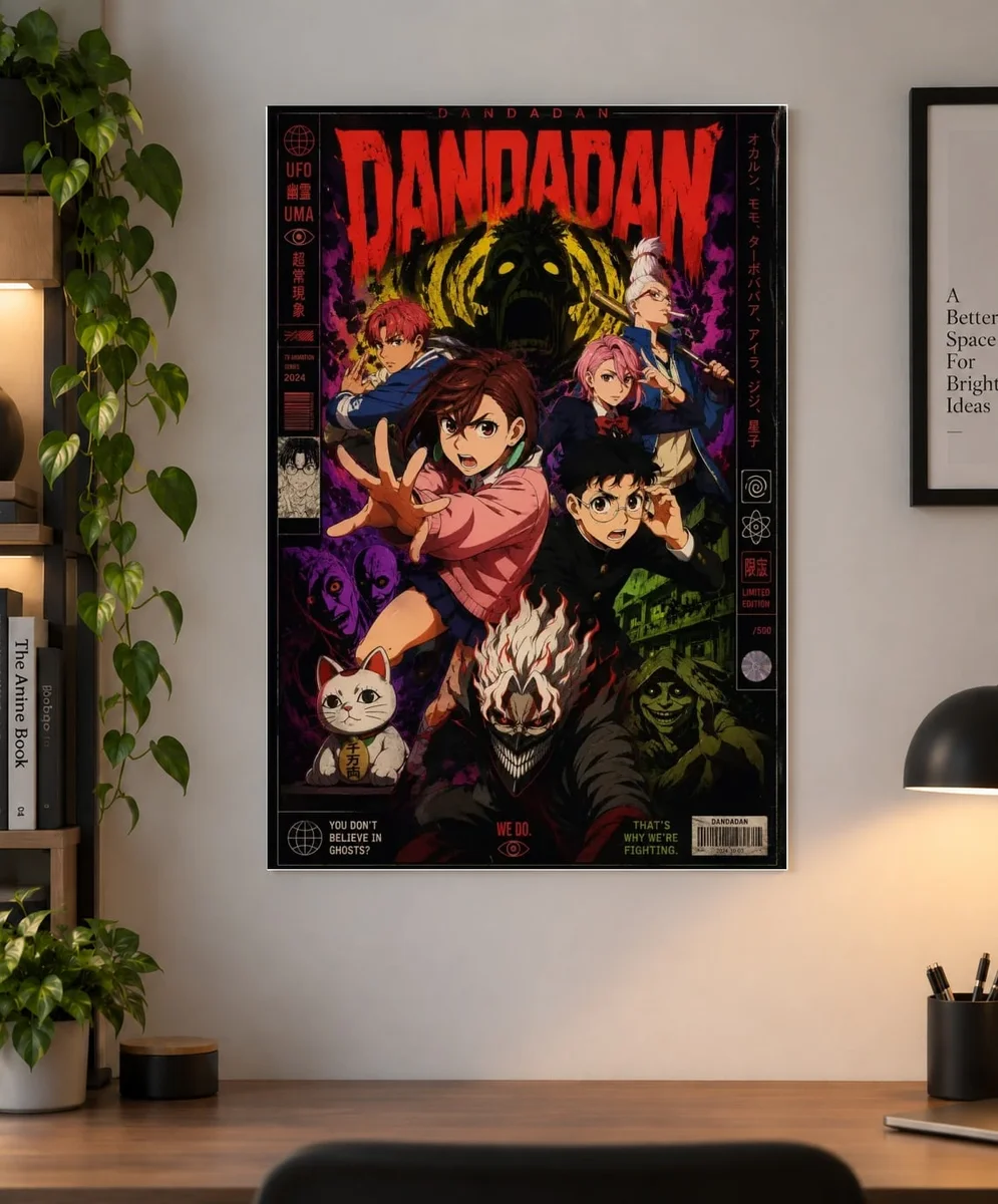 Dandadan — Occult & Aliens | Anime Poster