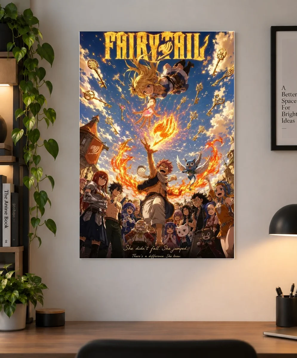Fairy Tail — Guild in Action | Anime Poster
