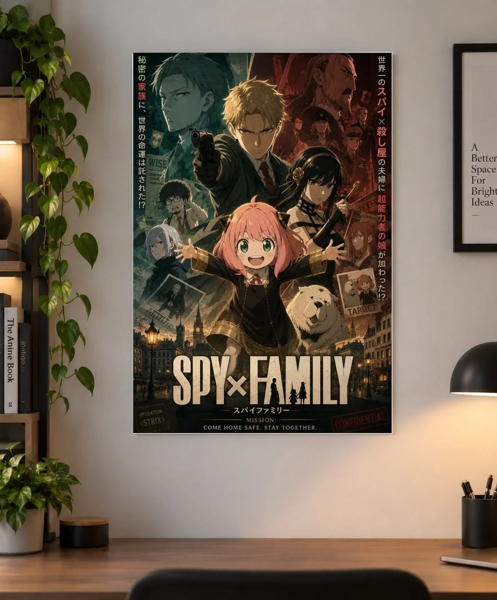 Spy x Family — Stay Together | Anime Poster