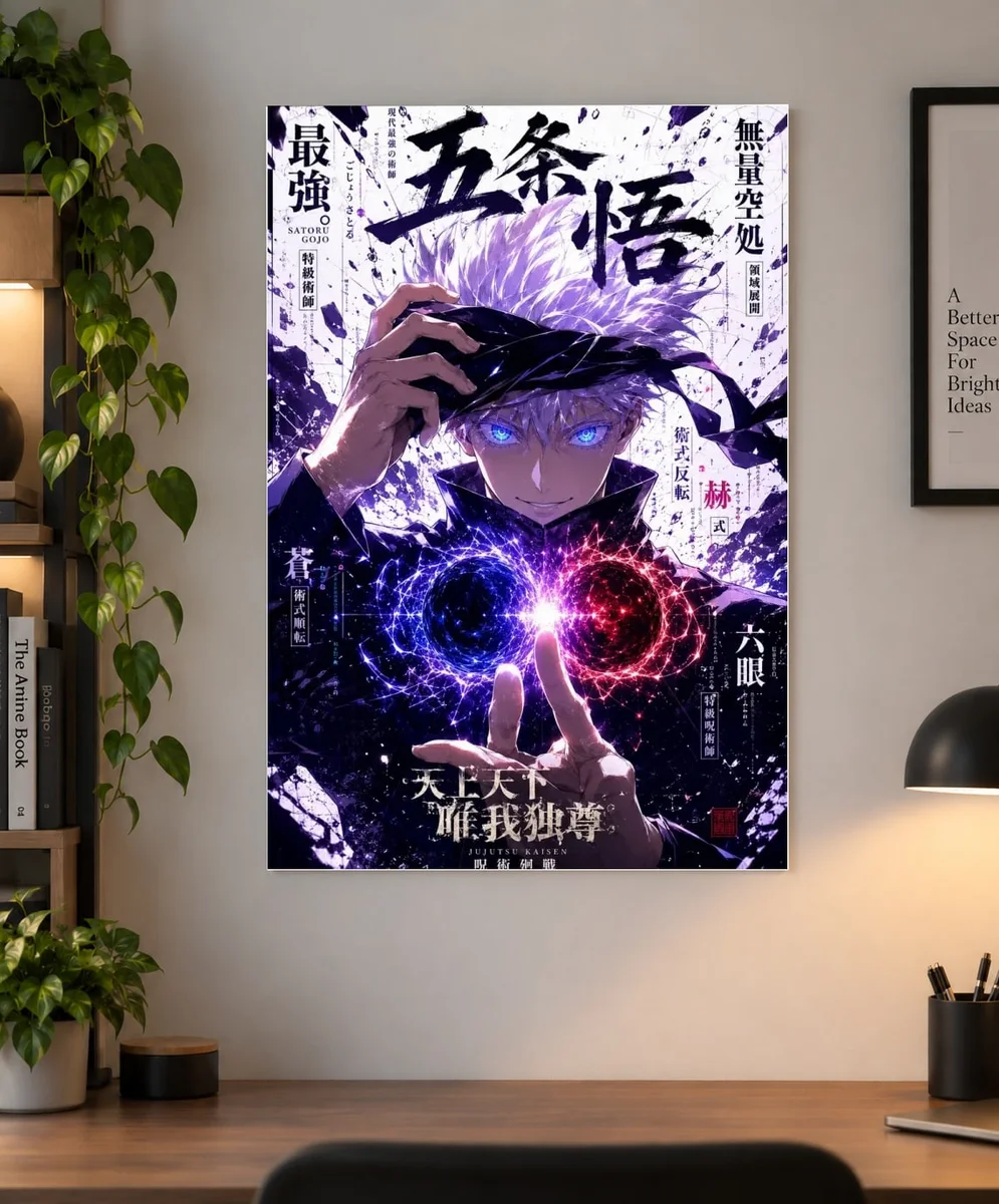 Satoru Gojo — Limitless | Jujutsu Kaisen Poster
