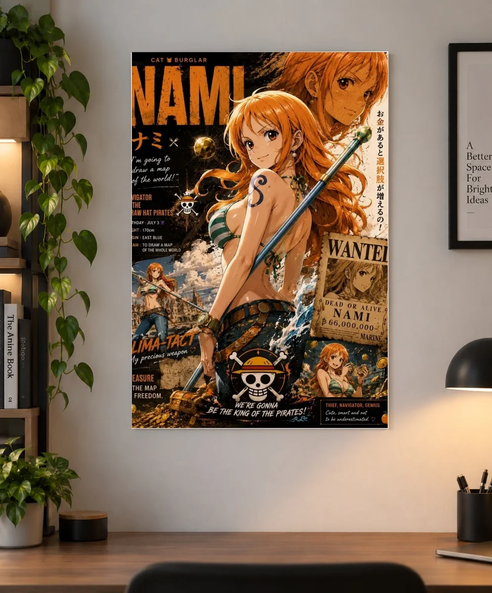 Nami — Navigator of the Straw Hats | One Piece Poster