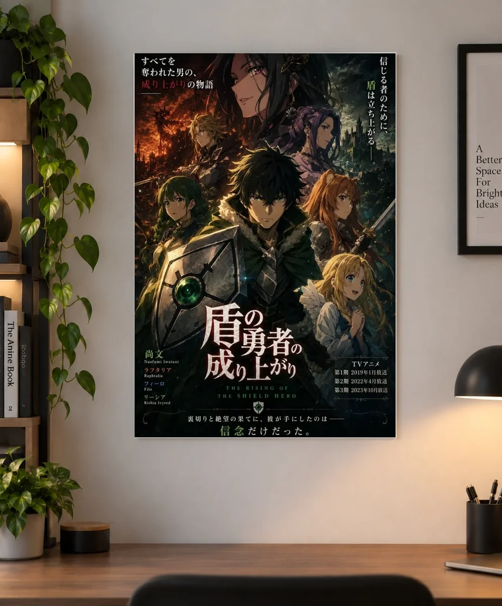 The Rising of the Shield Hero — Shield Hero | Anime Poster