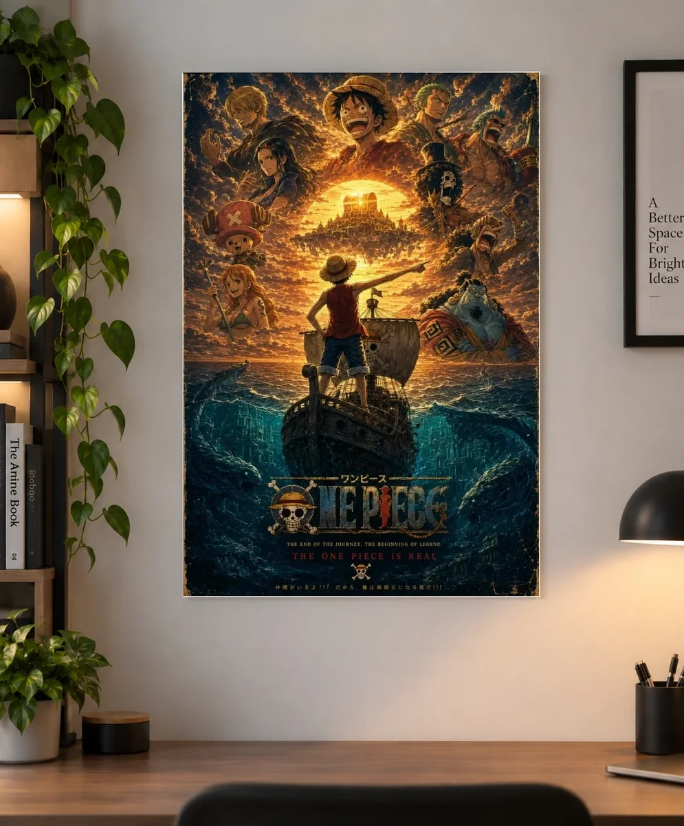 One Piece — The Treasure Hunt Begins | Anime Poster