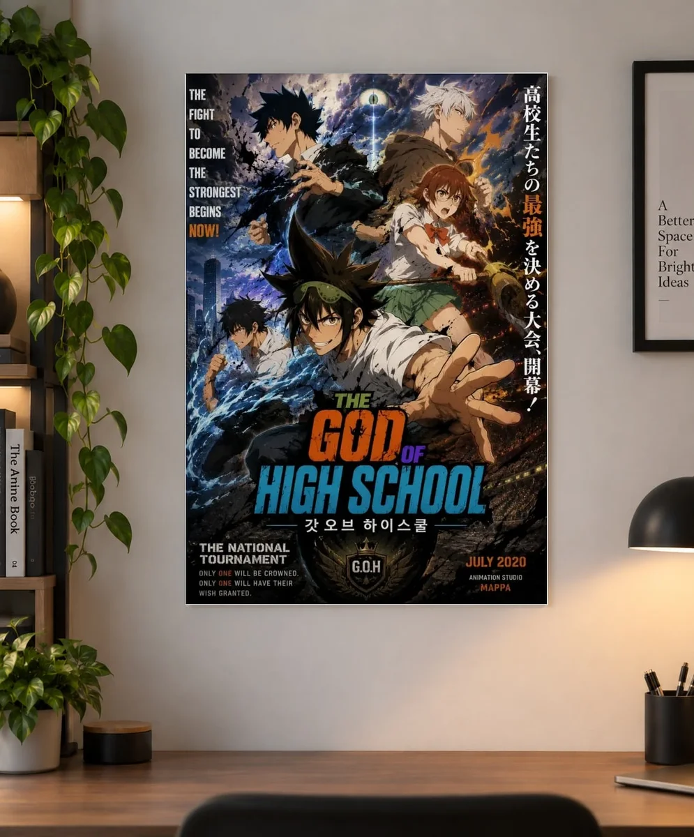 The God of High School — The Tournament | Anime Poster