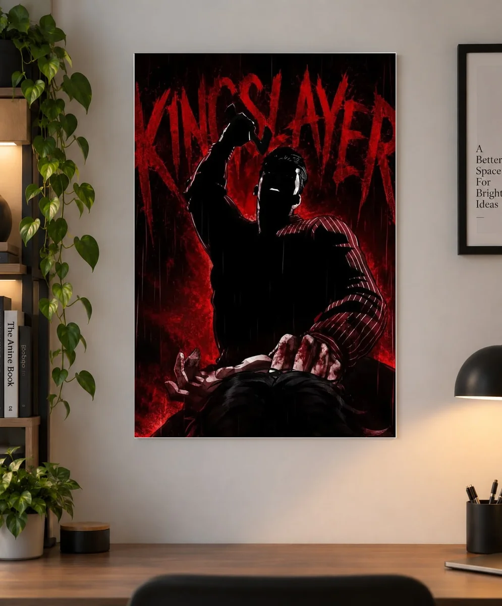 Gitae Kim Lookism Poster – King of Seoul Anime Wall Art