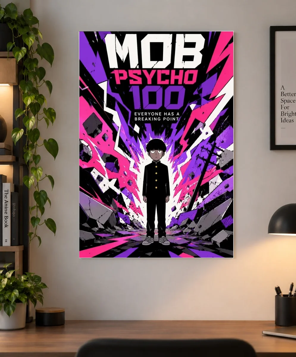 Mob Psycho 100 — 100% | Anime Poster