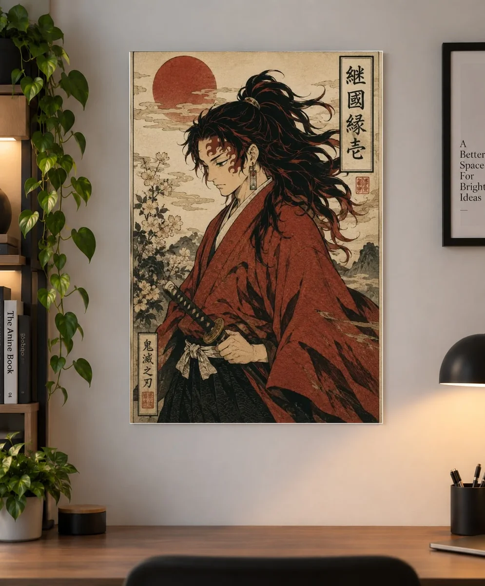Yoriichi Tsugikuni Demon Slayer Poster