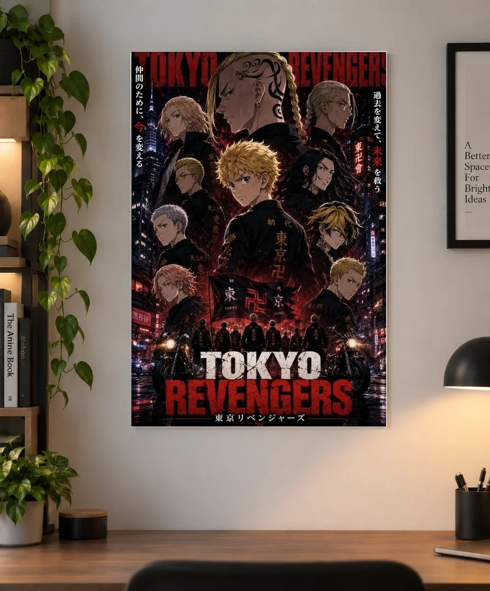 Tokyo Revengers — Toman in the Rain | Anime Poster