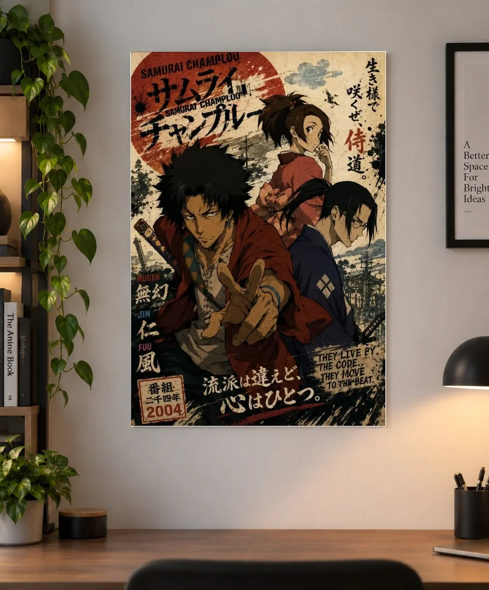 Samurai Champloo — Lo-Fi Samurai | Anime Poster
