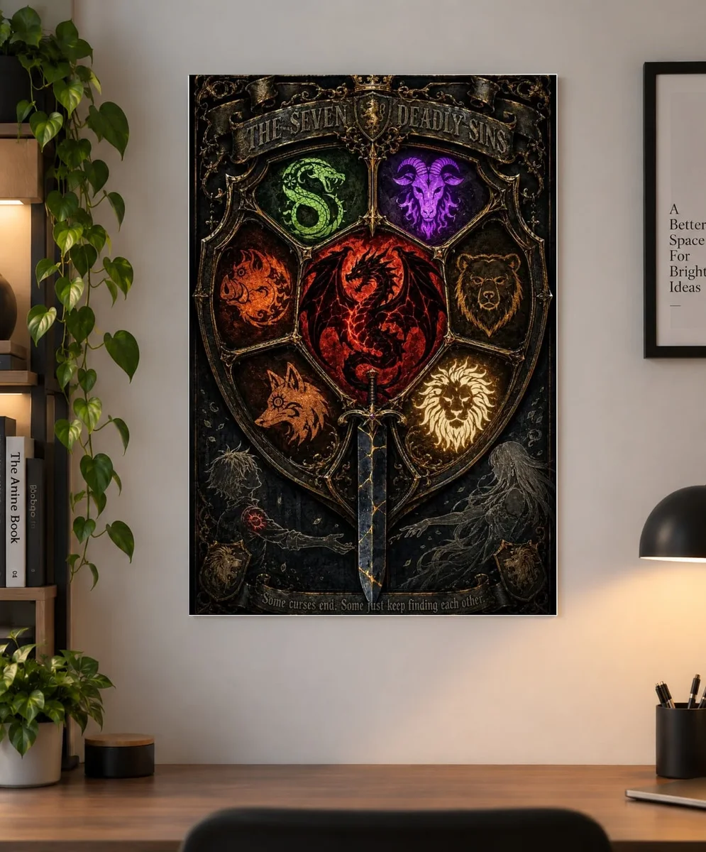 The Seven Deadly Sins — Heraldry | Anime Poster